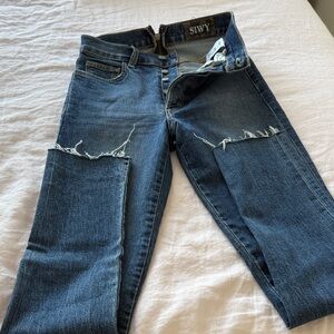 Siwy Women’s Dark Blue Skinny Jeans Size 24